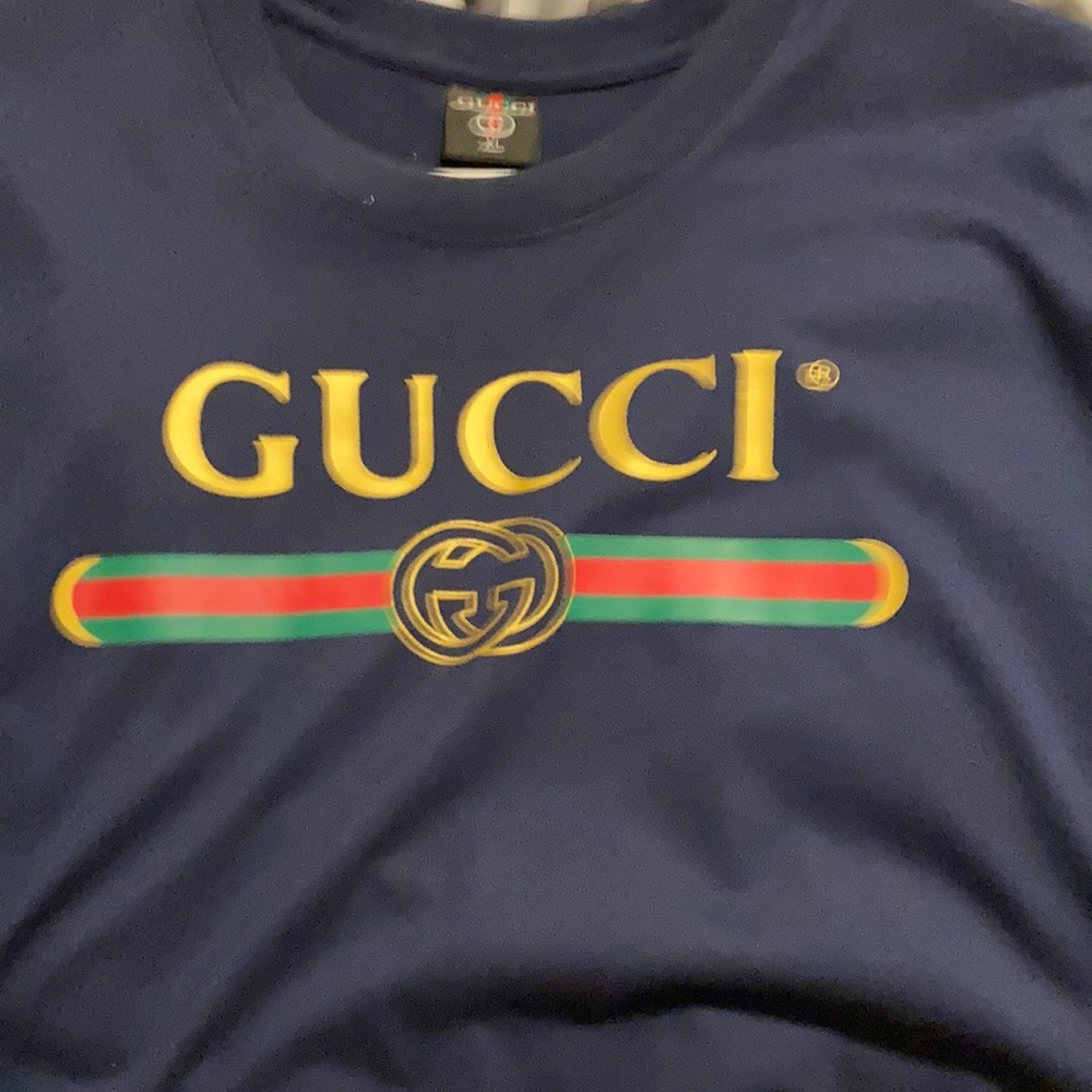Gucci short sleeve T-shirtBlue